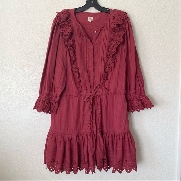 COPY - Rebecca Taylor La Vie Dobby Dress - Picture 4 of 10